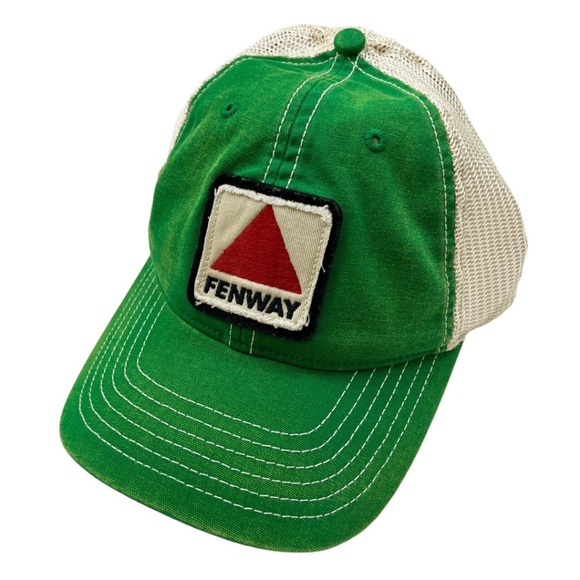 NWOT Boston Fenway Patch Snapback Trucker Hat - Picture 1 of 11